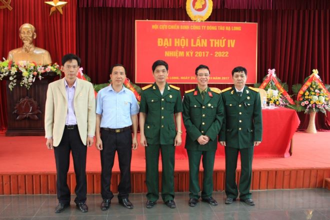 Ban Chấp hành Hội CCB Công ty Đóng tàu Hja Long nhiệm kỳ 2017 - 2022